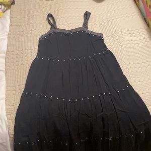 Black summer dress